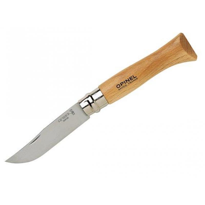 Нож складной Opinel 10VRI (бук/нержавеющая сталь)