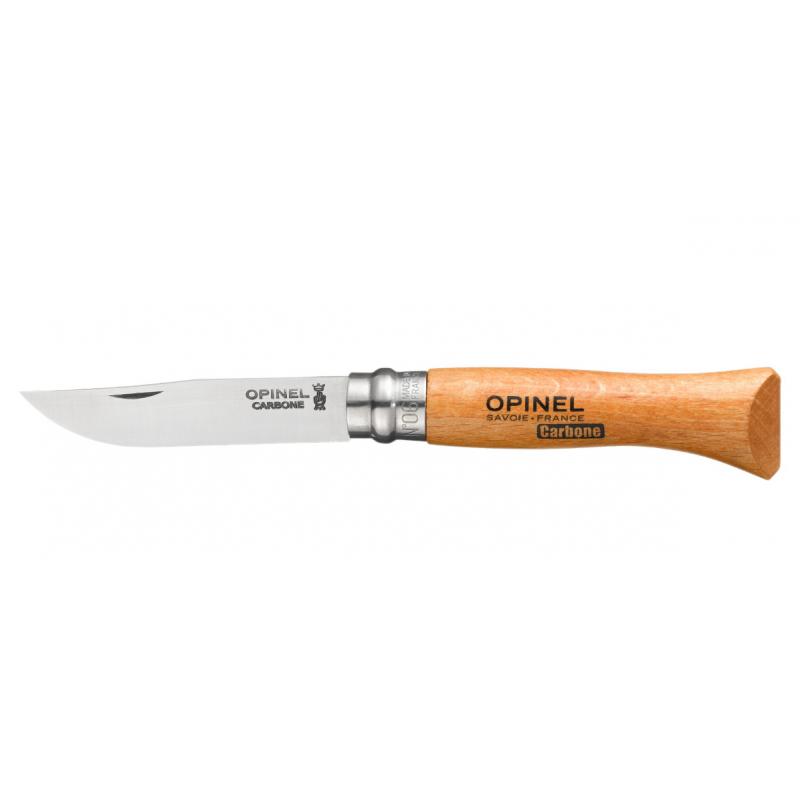 Нож складной Opinel 8VRN (бук/углеродистая сталь)