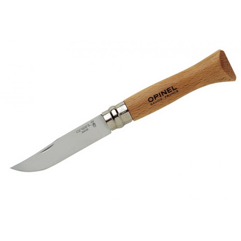 Нож складной Opinel 6VRI (бук/нержавеющая сталь)