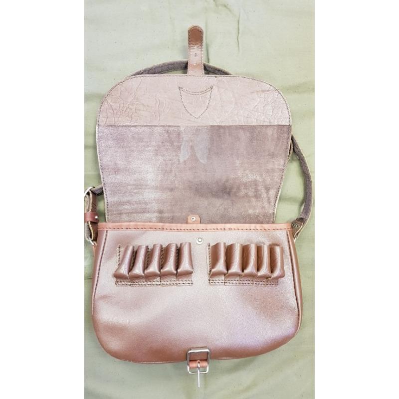 Ягдташ кожаный