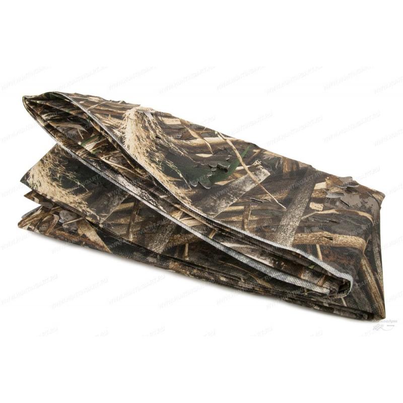 Сетка маскировочная для засидки, нетканая 3.6х1.5 м (камыш)